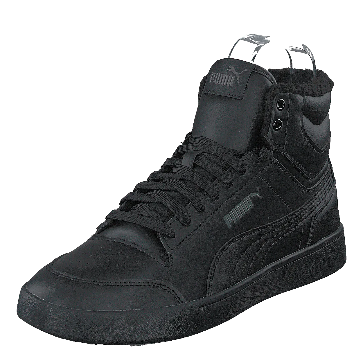 Puma Puma Shuffle Mid Fur Puma Black-puma Black