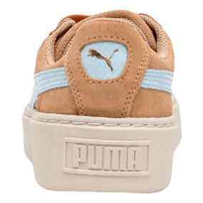 Puma Suede Platform Jr Gold