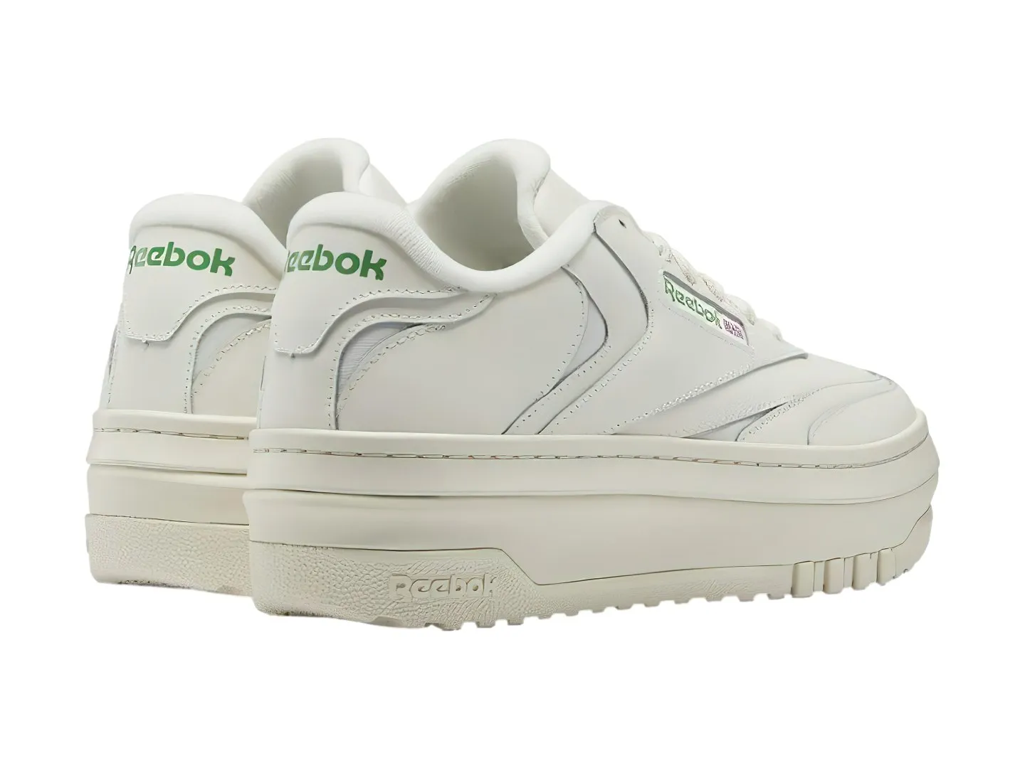 Reebok Gz2423 100010060 Chalk/chalk/glegrn Club C Extra  22-27