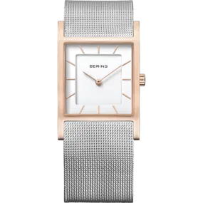 Reloj  mujer cuadrado plateado 10426-066-S