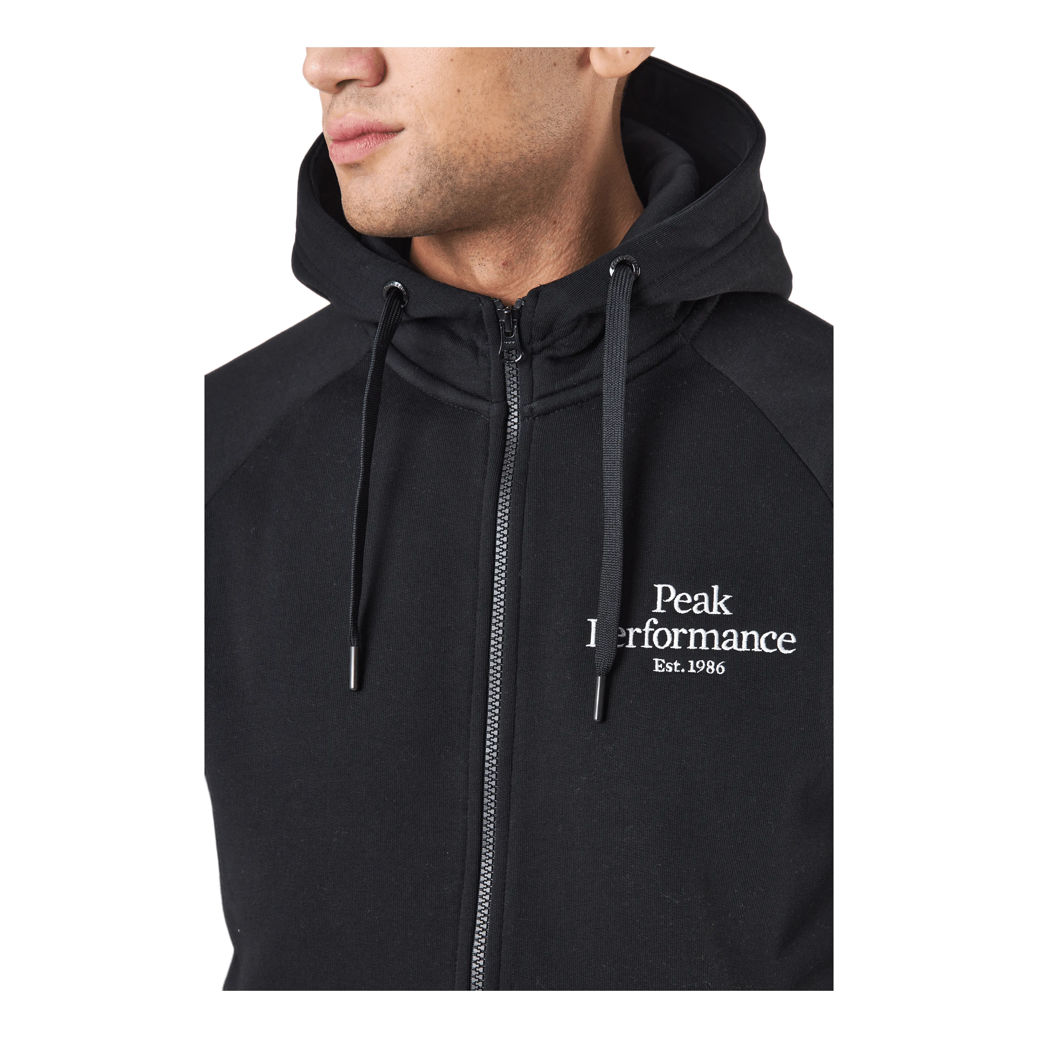 Rendimiento máximo M Original Zip Hood Black