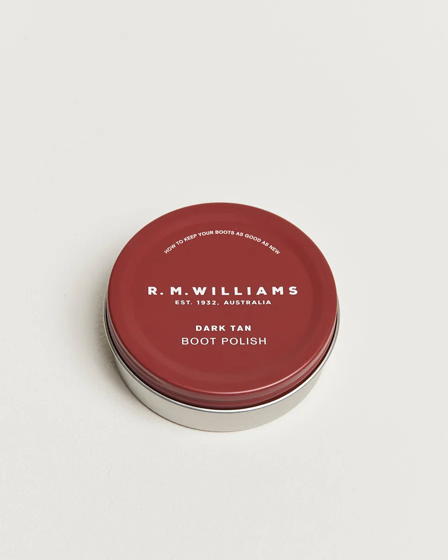 R.M.Williams Stockman's Boot Polish 70ml Dark Tan