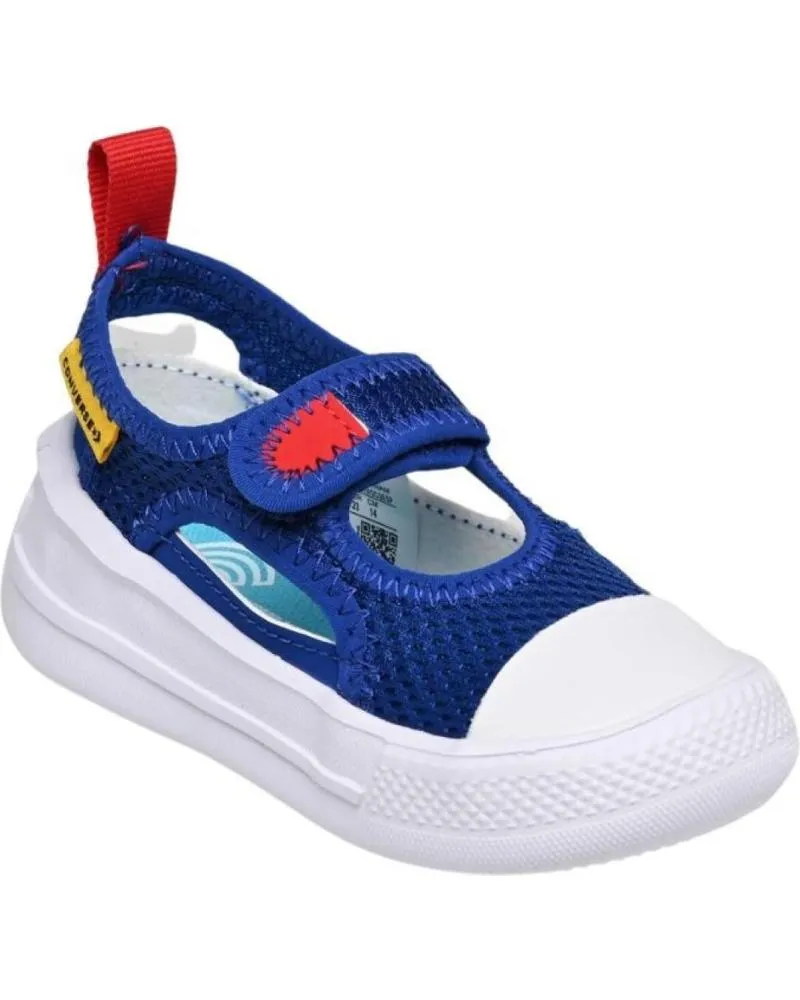 Sandalias CONVERSE  de Niño BEBE ALL STAR CTAS ULTRA SUMMER OX AZUL A04989C  MORADO