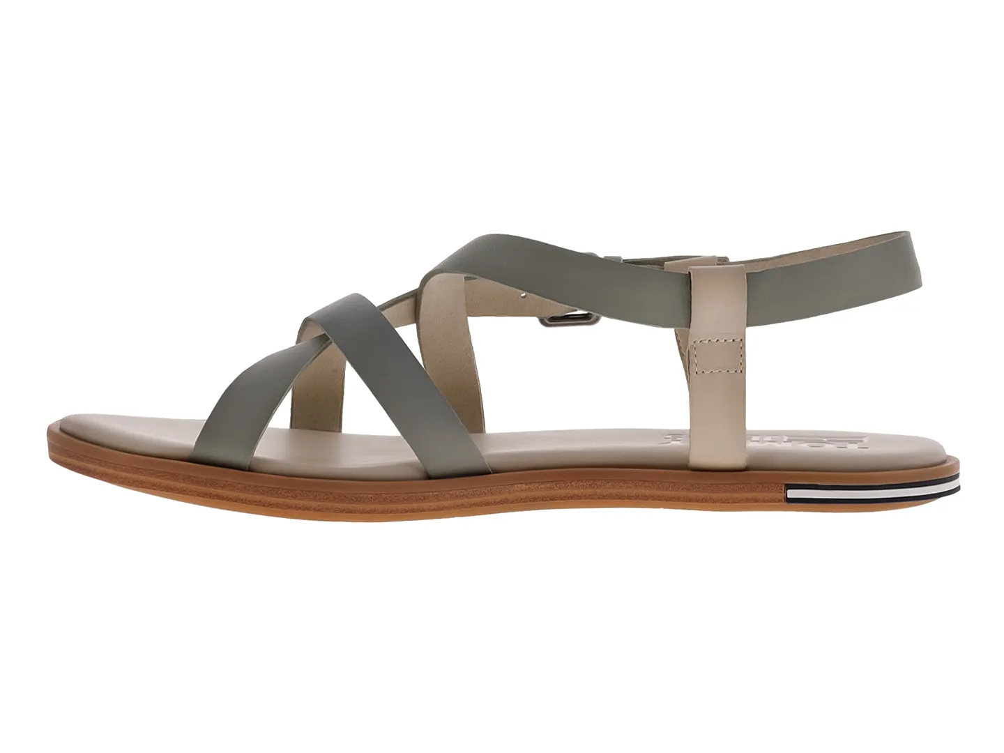 Sandalias Tommy Hilfiger Willow Plata Para Mujer