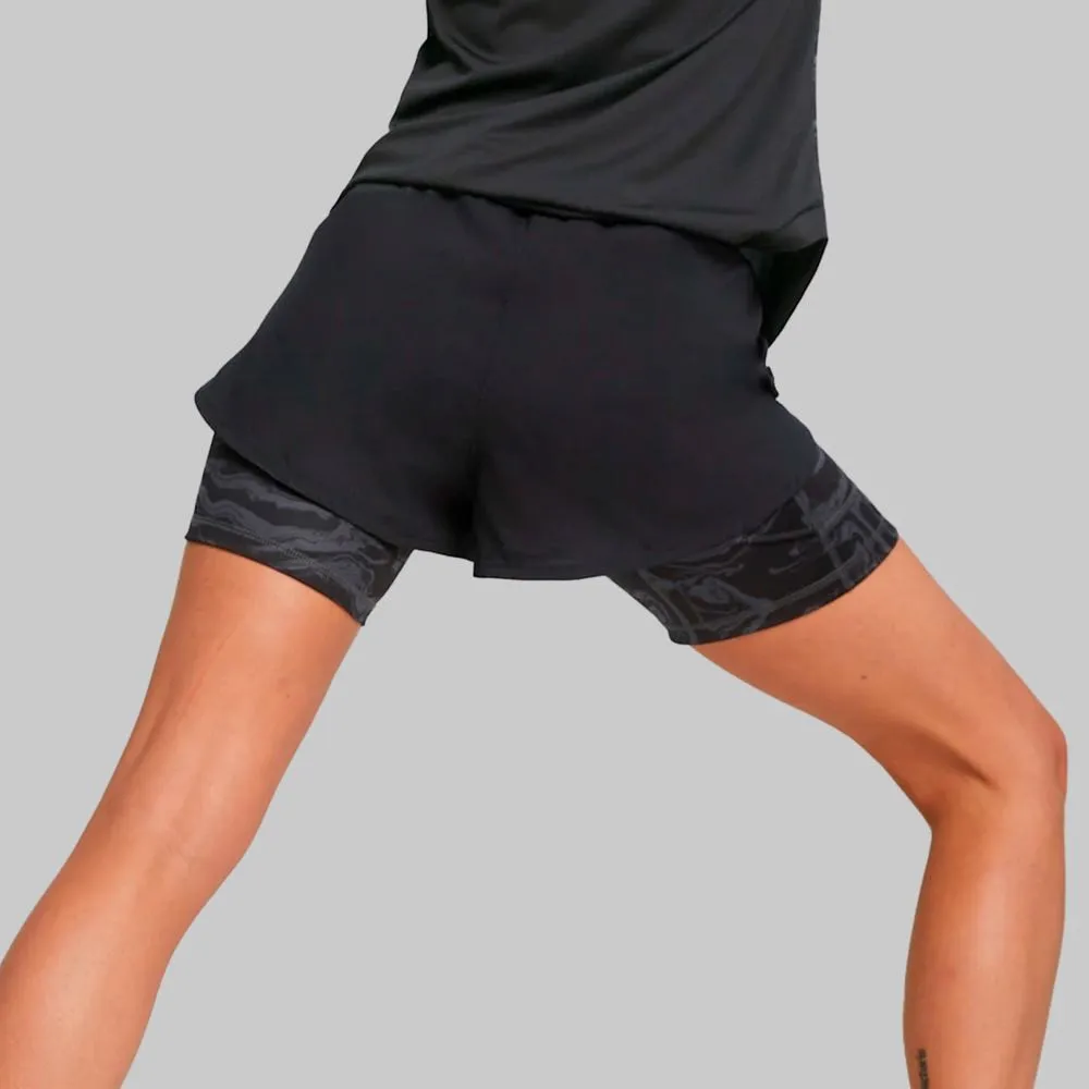 Short Puma Run 2 In 1 Mujer