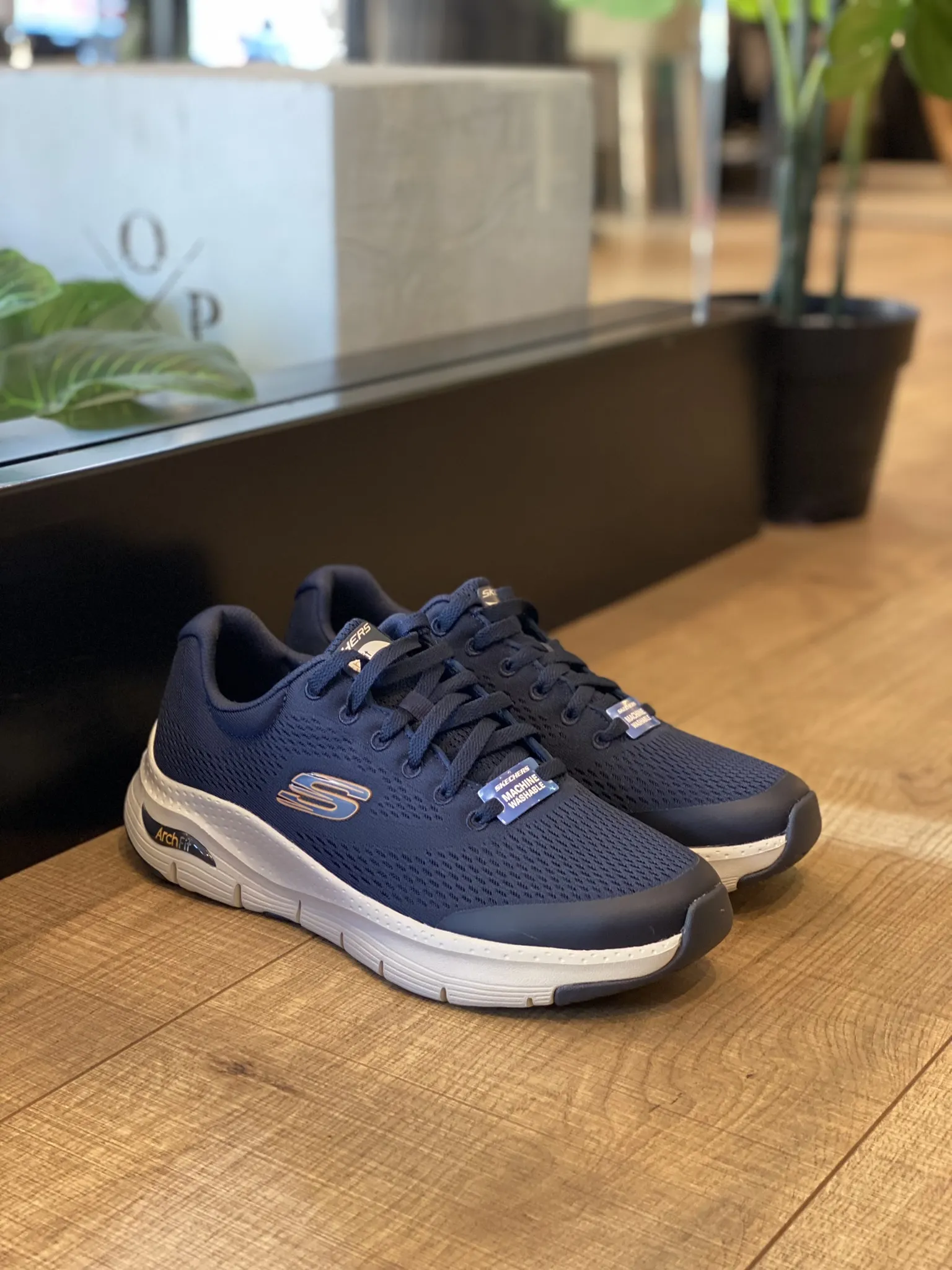 Skechers Arch Fit Azul Marino