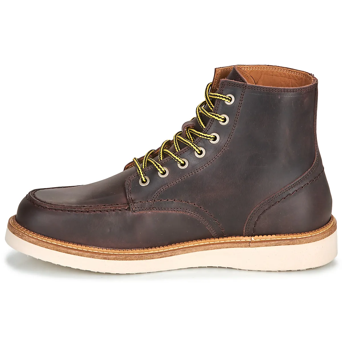 SLHTEO NEW LEATHER MOC-TOE BOOT