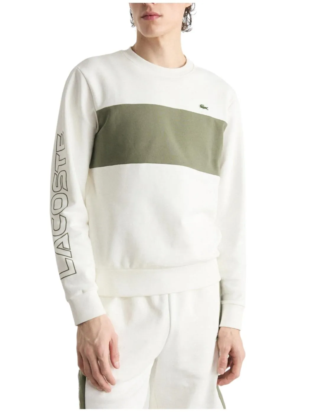 Sudadera bicolor Lacoste