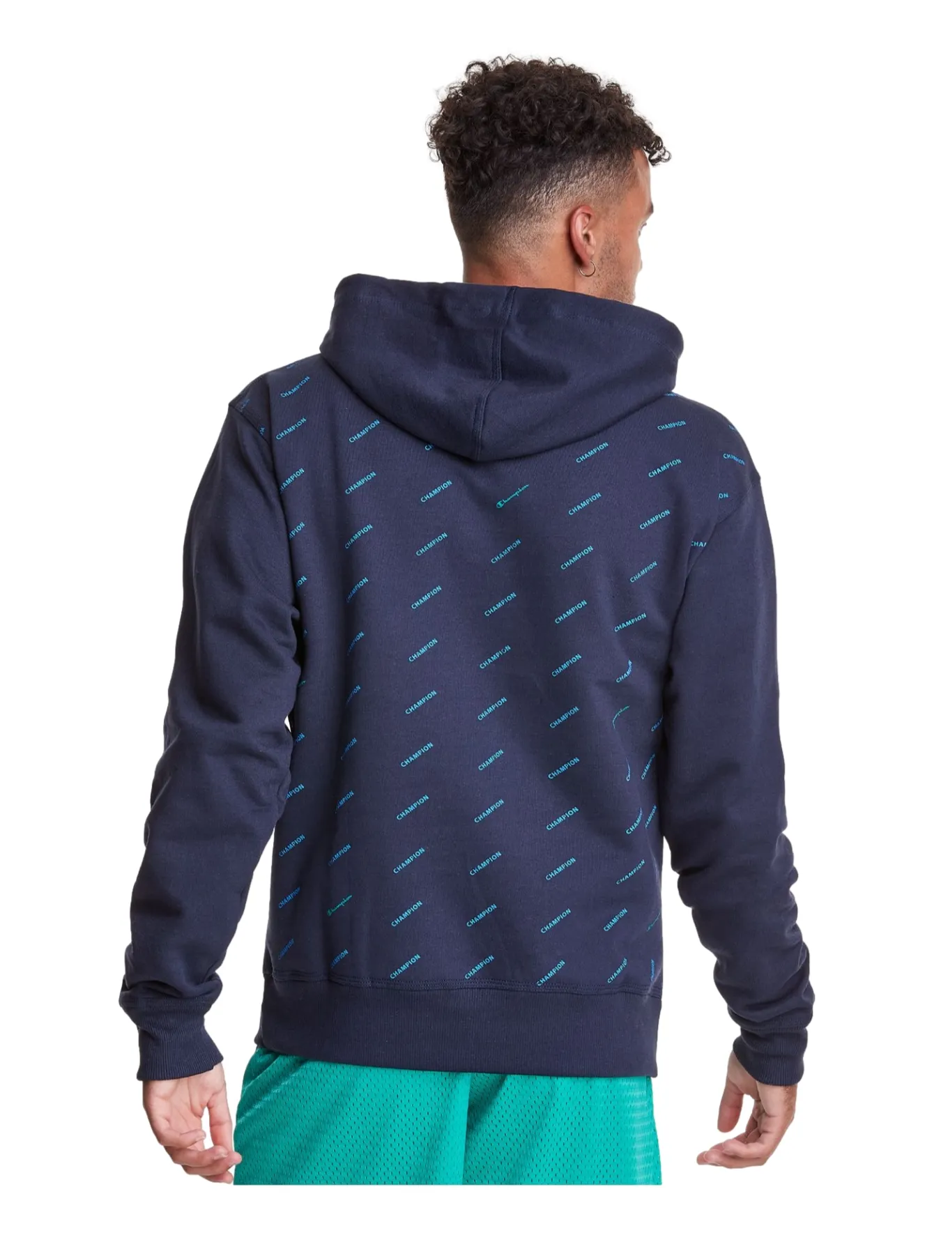 Sudadera Champion Powerblend Azul Para Hombre