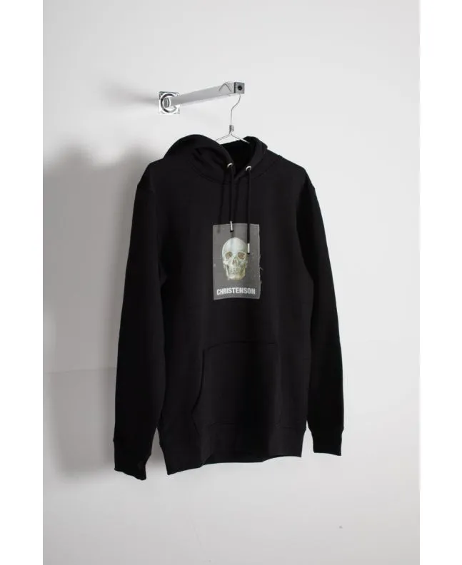 Sudadera con capucha Christenson Cigar Box Skull Negra