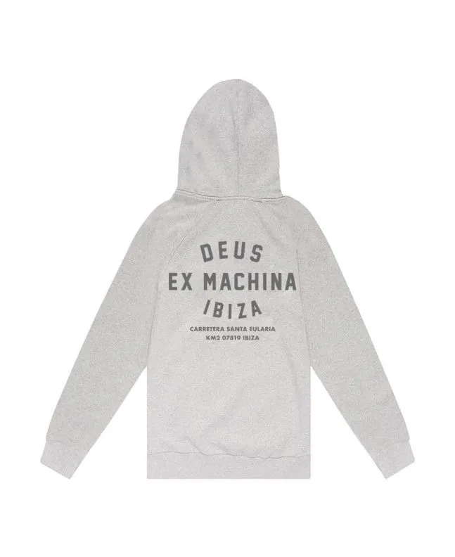 Sudadera con capucha Deus Ex Machina Ibiza Address Gris