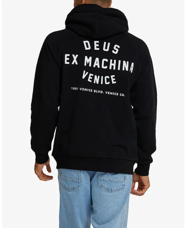 Sudadera con capucha Deus Ex Machina Venice Address Negra