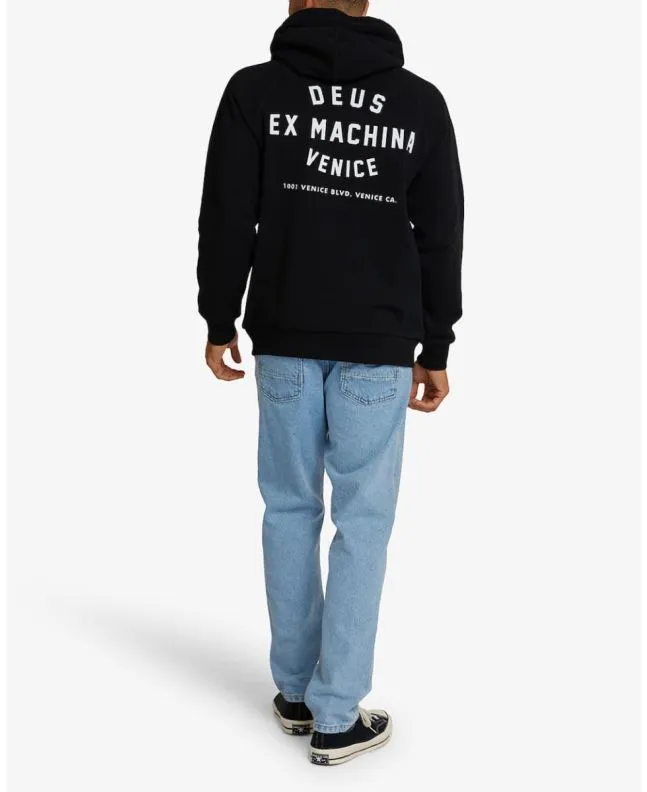 Sudadera con capucha Deus Ex Machina Venice Address Negra