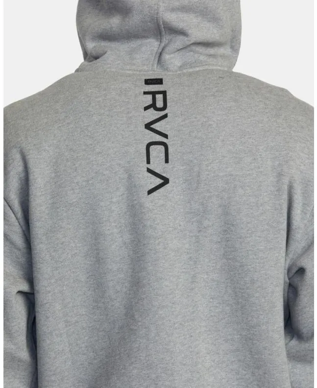 Sudadera con capucha y cremallera RVCA Graphic Gris