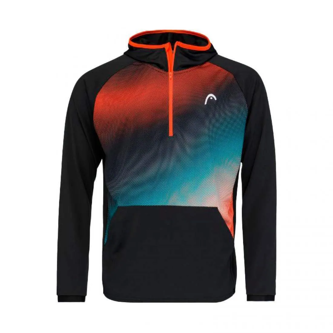 Sudadera Head TopSpin Negro Print Vision | Head