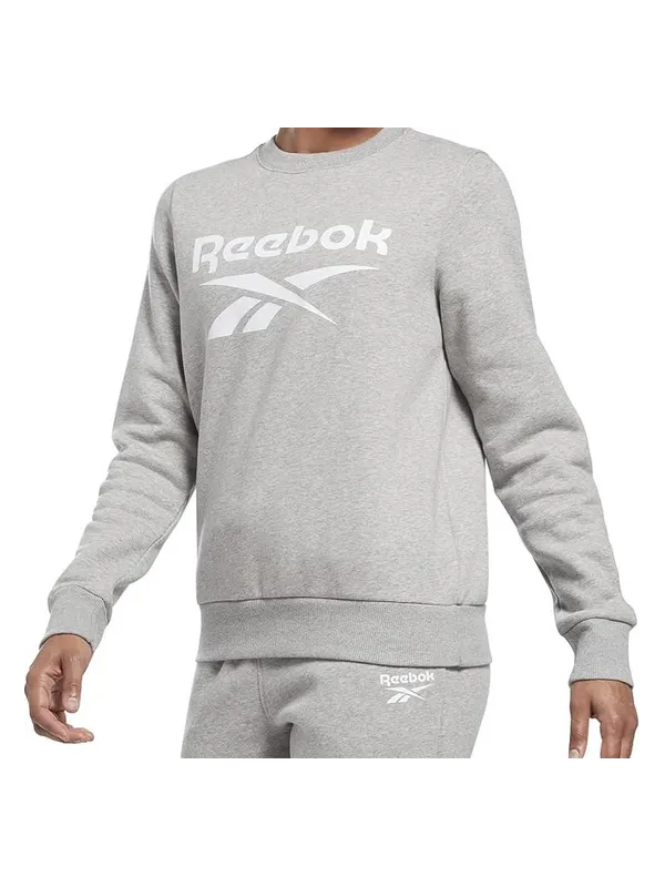 SUDADERA REEBOK-REEBOK IDENTITY BIG-100012588-MUJER-GRIS