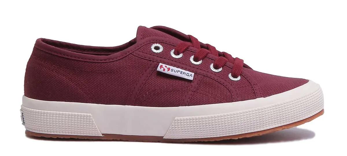 Superga 2750 Cotu Zapatillas clásicas con cordones para mujer en amarillo