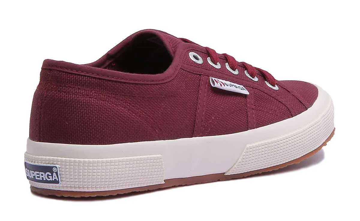 Superga 2750 Cotu Zapatillas clásicas con cordones para mujer en fucsia