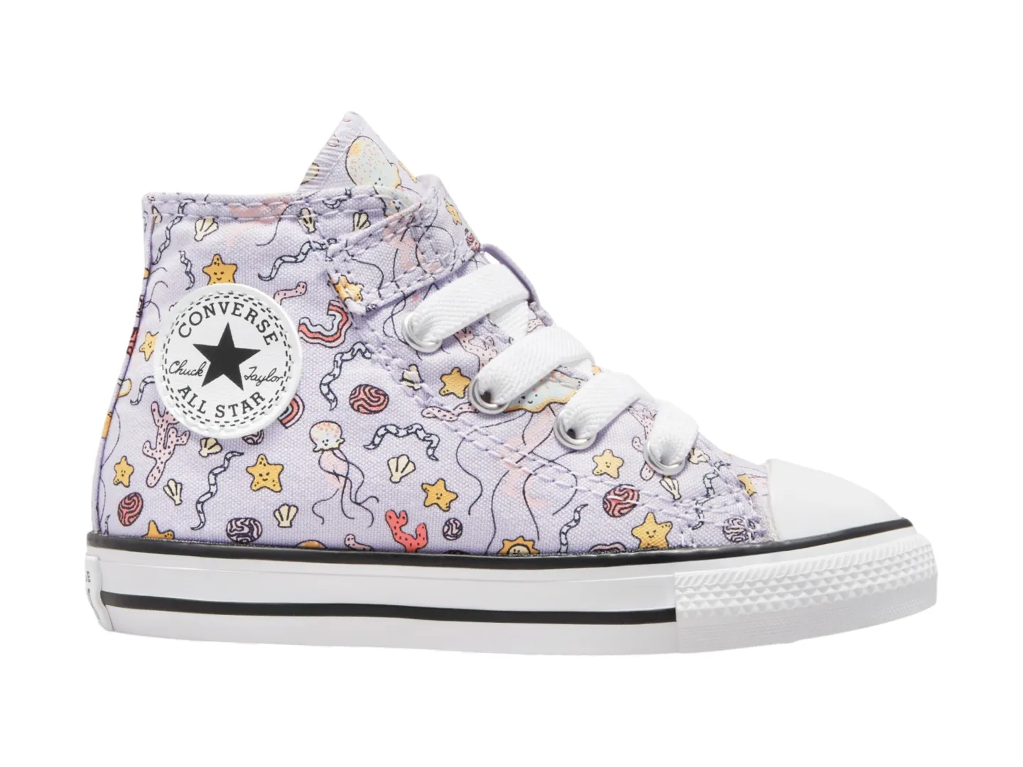 Tenis Converse Chuck Taylor All Star Lila Para Niña