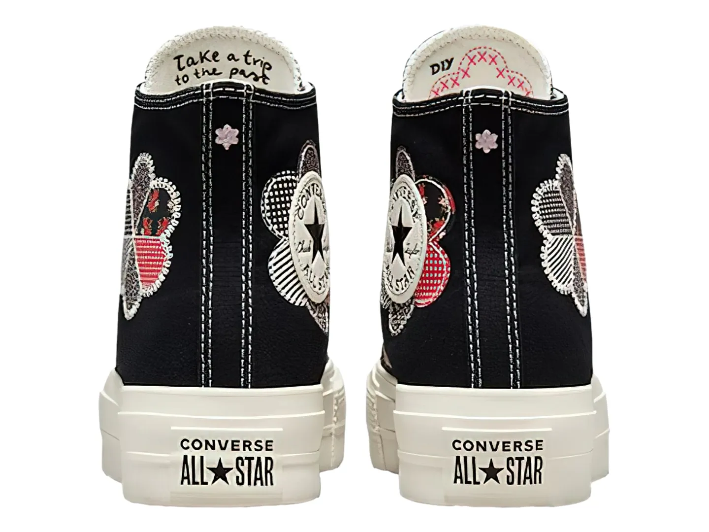 Tenis Converse Chuck Taylor Lift Hi Negro Para Mujer