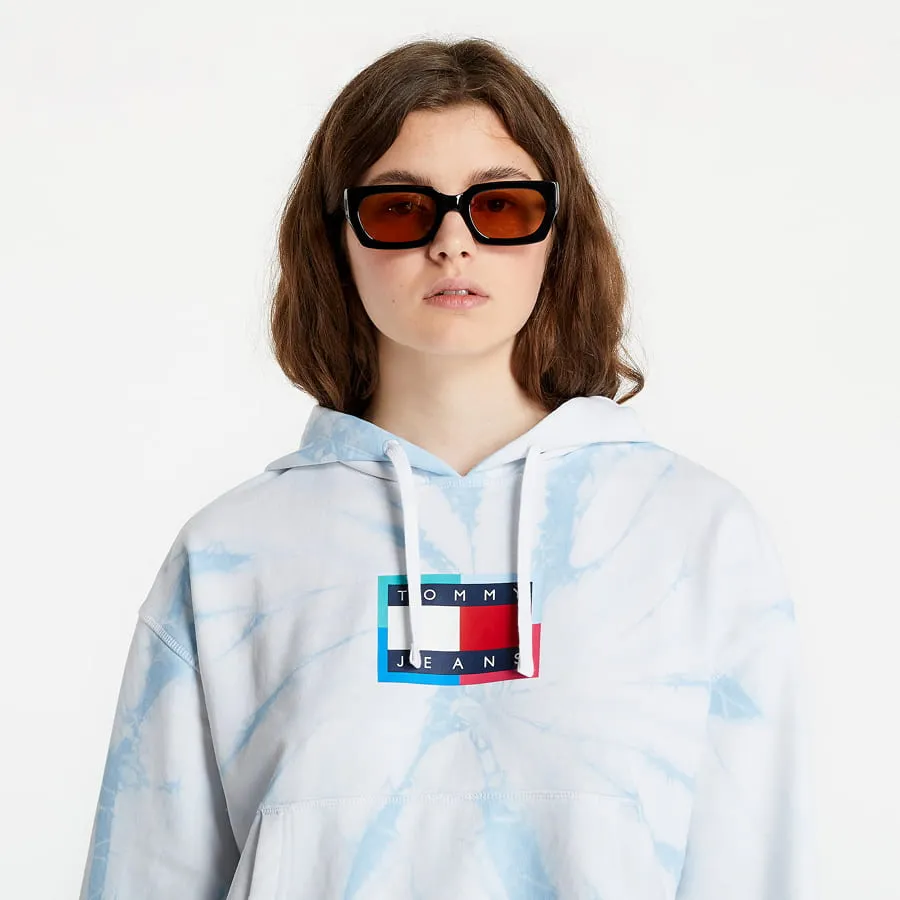 Tommy Hilfiger Boxy Tie-Dye Flag Hoodie