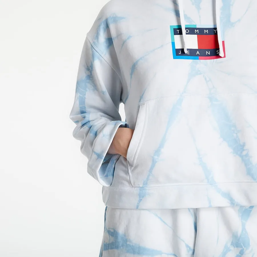 Tommy Hilfiger Boxy Tie-Dye Flag Hoodie