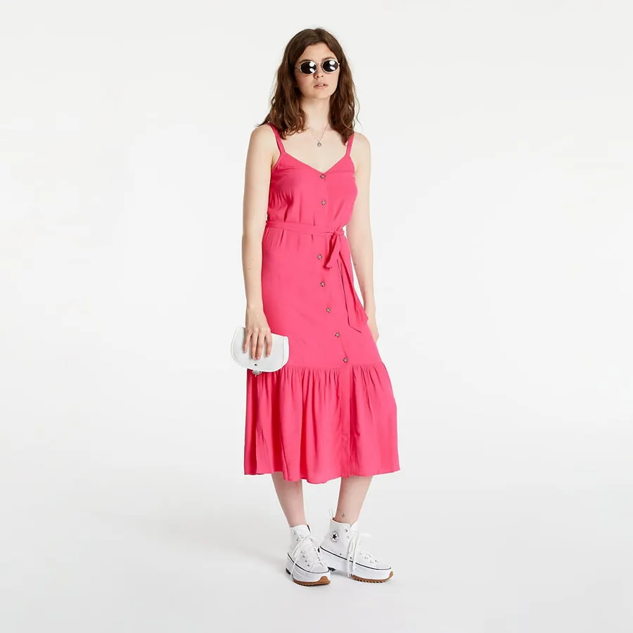 Tommy Hilfiger Button Thru Midi Dress