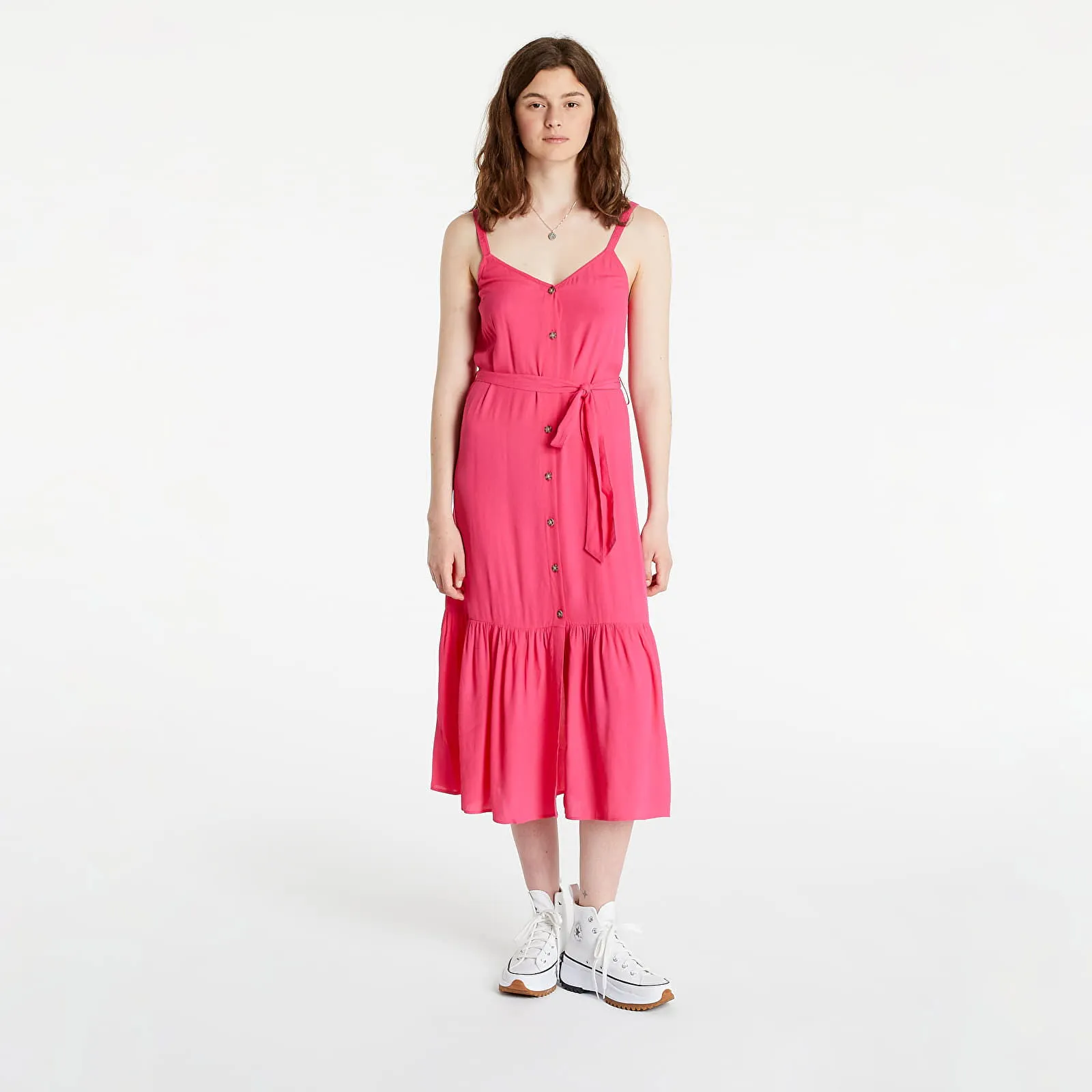 Tommy Hilfiger Button Thru Midi Dress