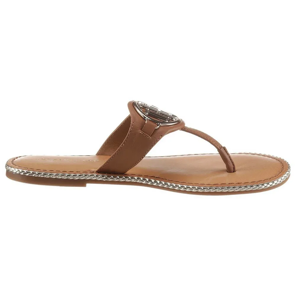 Tommy Hilfiger Essential Leather Flat Sandal FW0FW05620 GU9