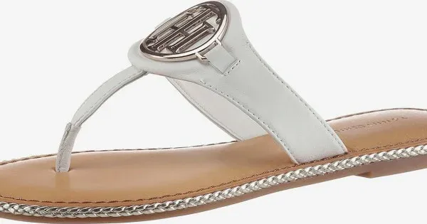 Tommy Hilfiger Essential Leather Flat Sandal FW0FW05620 YBL