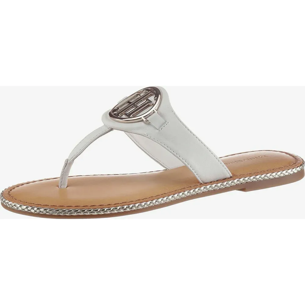 Tommy Hilfiger Essential Leather Flat Sandal FW0FW05620 YBL