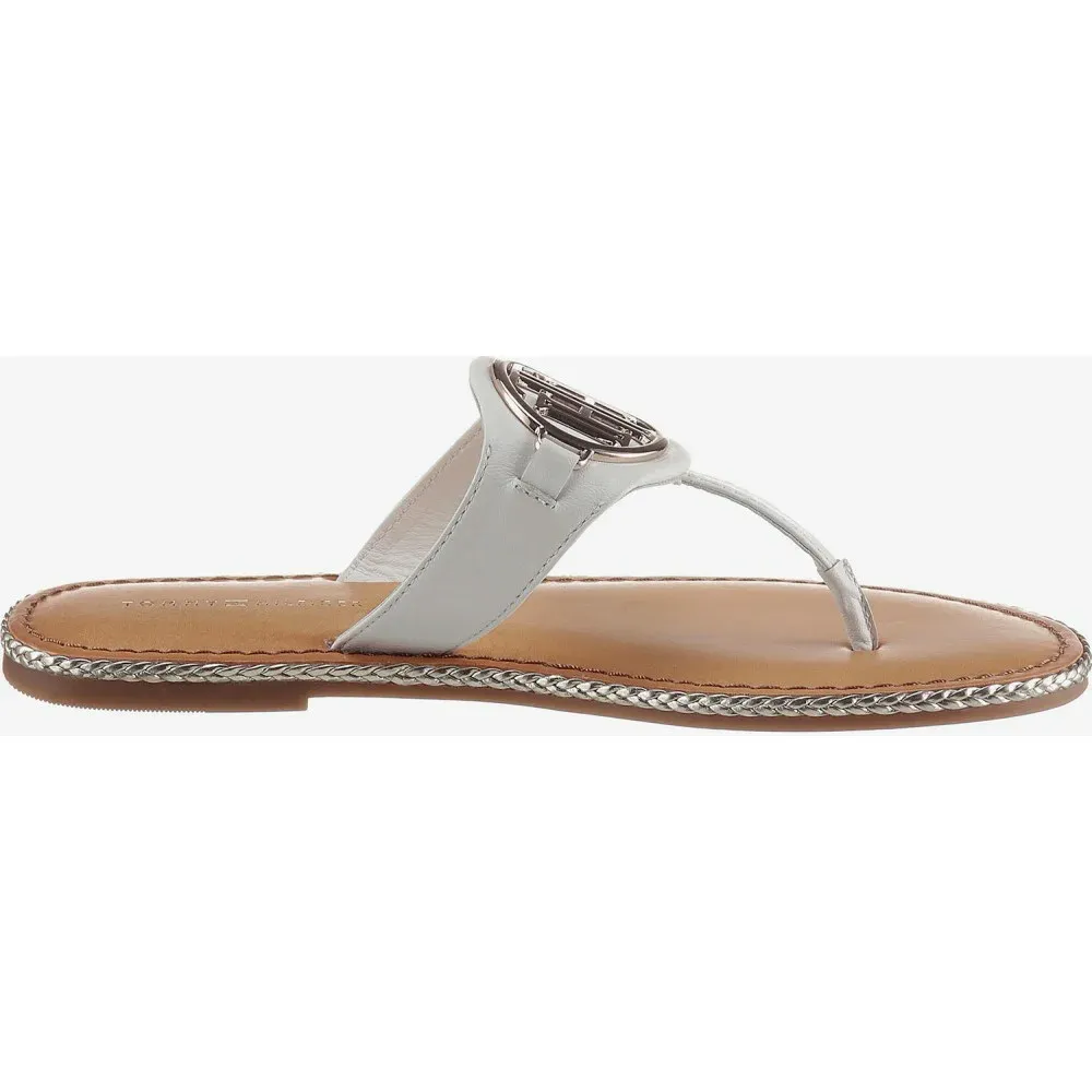 Tommy Hilfiger Essential Leather Flat Sandal FW0FW05620 YBL