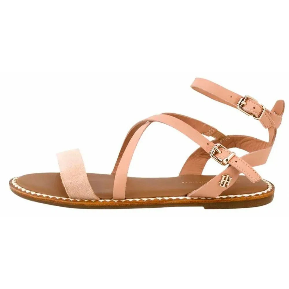 Tommy Hilfiger Essential Tommy Flat Sandal FW0FW05733 TRK