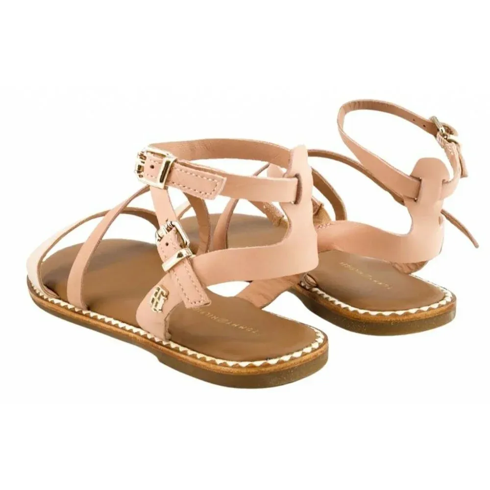 Tommy Hilfiger Essential Tommy Flat Sandal FW0FW05733 TRK