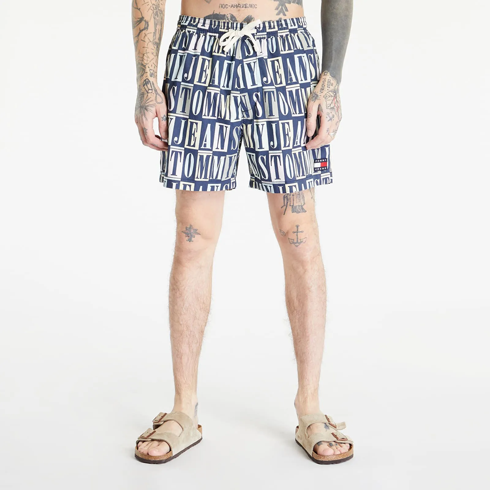 Tommy Hilfiger Pastel Camo Poplin Beach Shorts