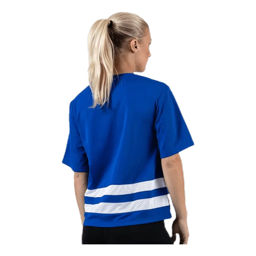 Tommy Hilfiger Sport Mesh Tee Logo Blue