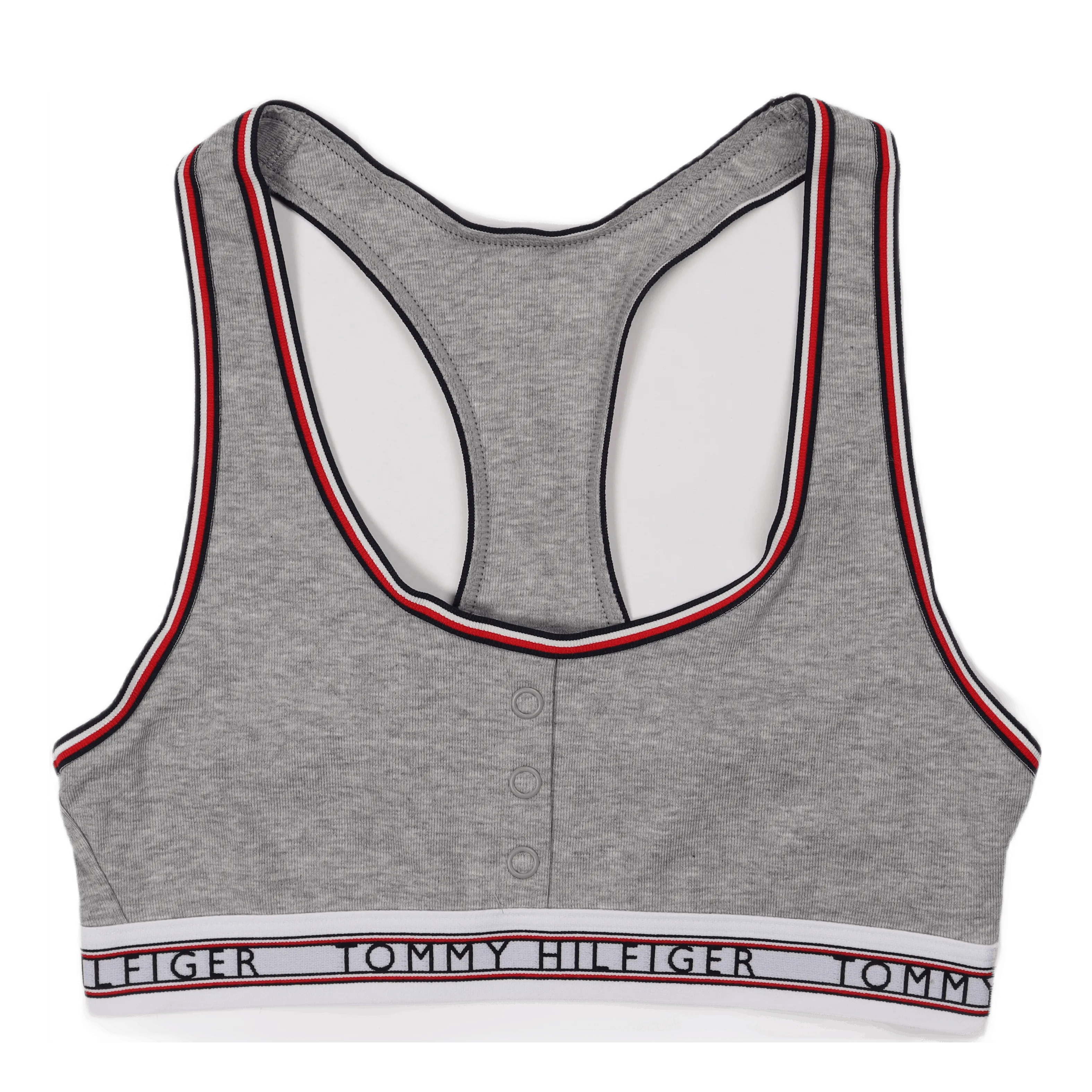 Tommy Hilfiger Unlined Bralette Light Grey Heather