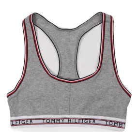 Tommy Hilfiger Unlined Bralette Light Grey Heather