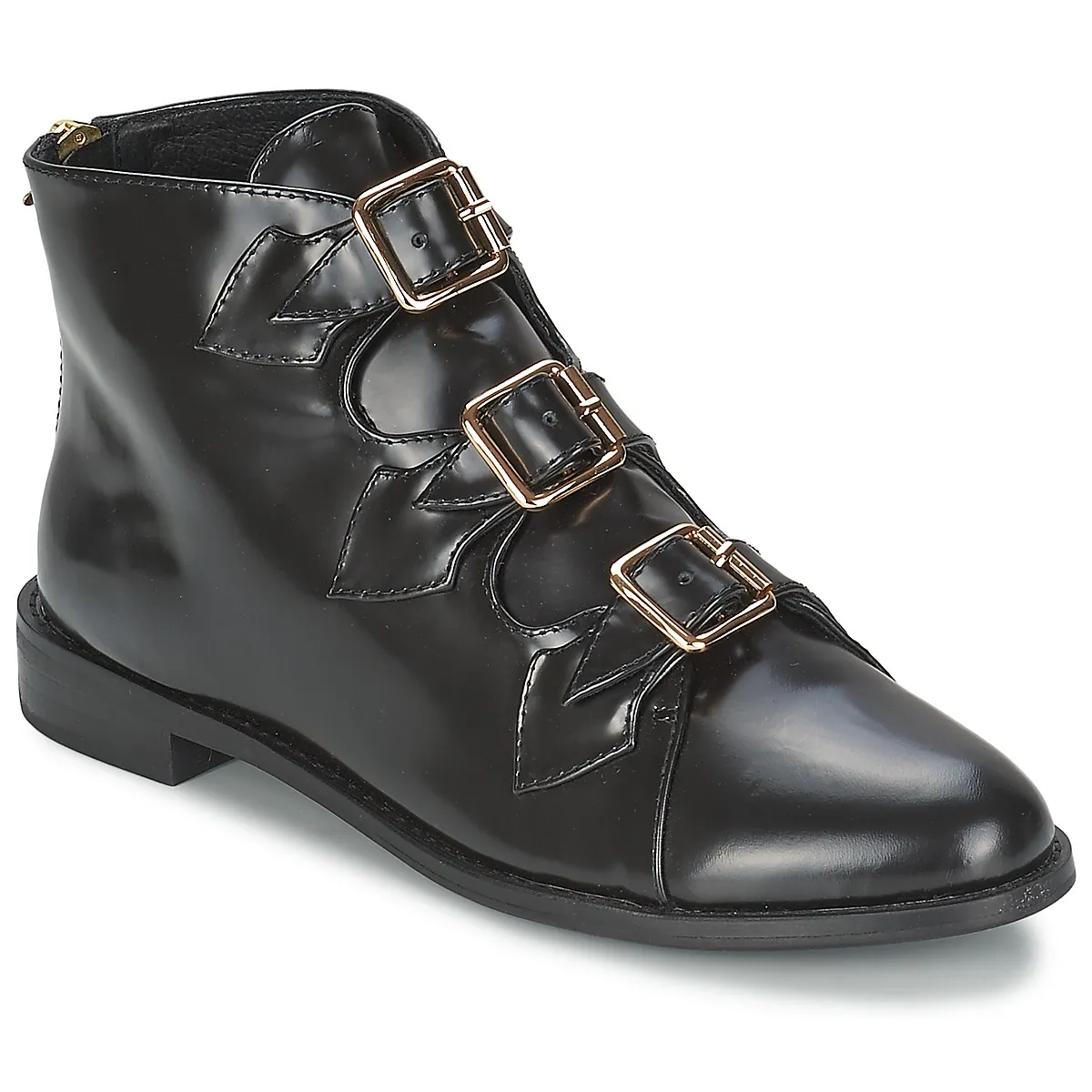 Triple Buckle Boot