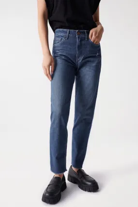 True cropped slim fit jeans