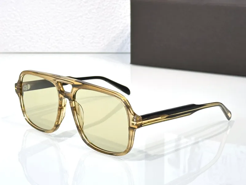 Venta caliente diseñador de moda para hombre gafas de sol para mujer 0884 gafas de acetato de forma cuadrada clásica vintage est