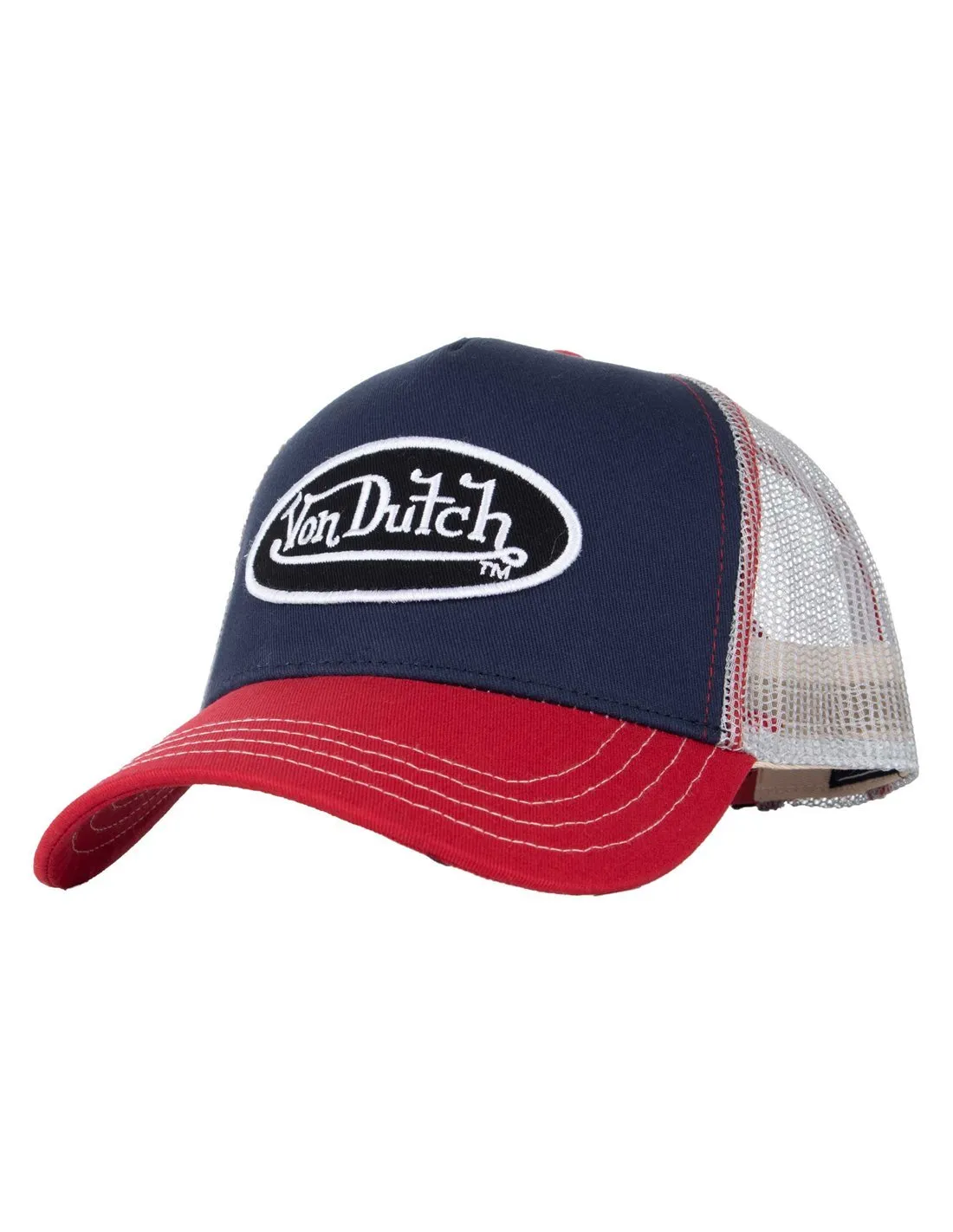 VON DUTCH - Gorra roja y azul VD/0/CAS1/COL/MAR Unisex