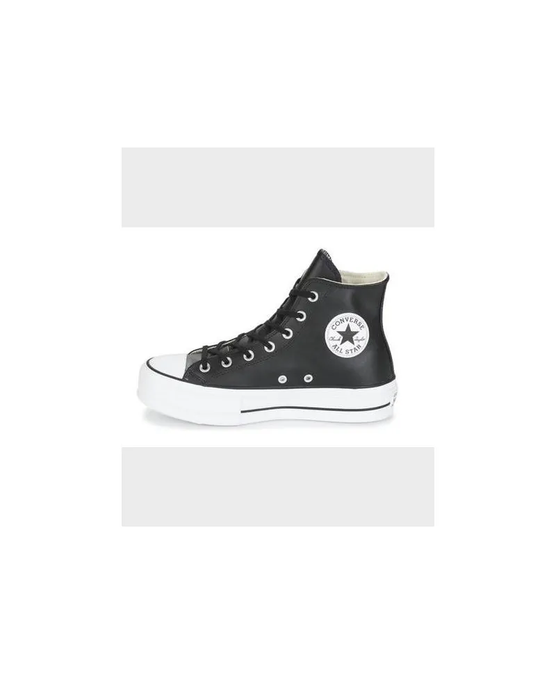 Zapatillas Botines CONVERSE Plataforma All Star Negro