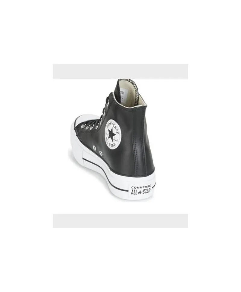 Zapatillas Botines CONVERSE Plataforma All Star Negro