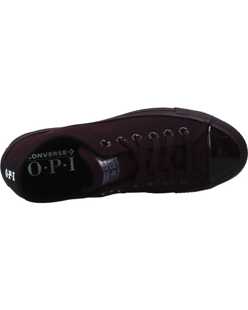 Zapatillas deporte CONVERSE  de Mujer ZAPATILLAS MUJER MODELO CHUCK TAYLOR ALL STAR OX COLOR NEGRO  BLACK