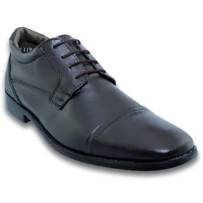 Zapatos Para Hombre De Vestir Estilo 0922Gr7 Marca Grandeur Acabado Piel Color Cafe