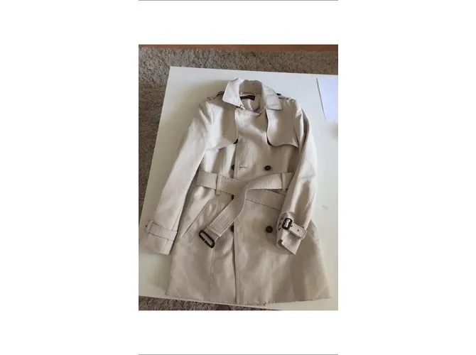 Zara Gabardinas Beige 