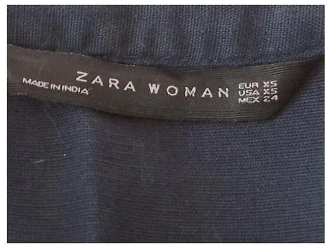 Zara oriental Azul marino 