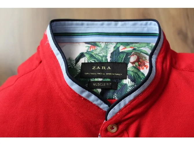 Zara Polos Roja 