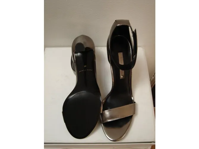 Zara Sandalias Plata 